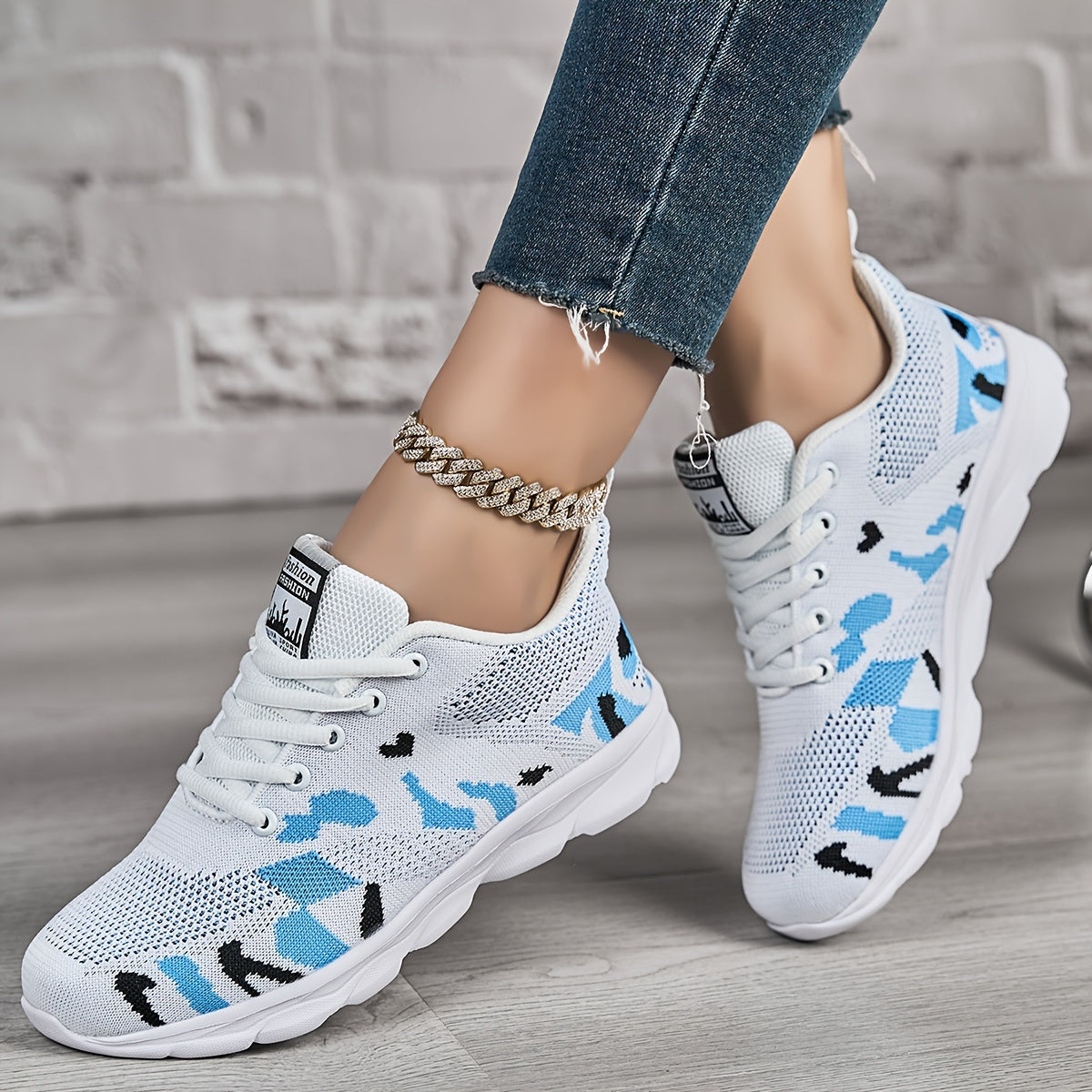 Sneakers for Women Orthopedic Sneakers Stylish Walking Running Shoes, Lightweight Casual Tennis Sneakers Air Running Shoes, Non Slip Breathable Tennis Shoes, Mesh Air Cushion Sneakers for Men Gym Sports, Walking Shoes Women W
